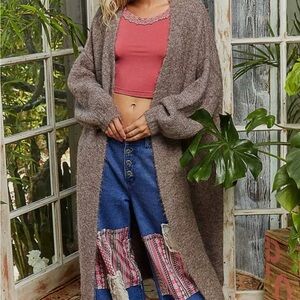 POL Cozy Brown Women's Sweater